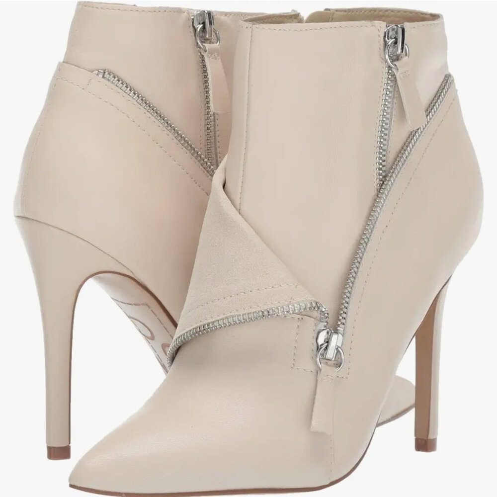 Cream / Ivory Ankle Boots